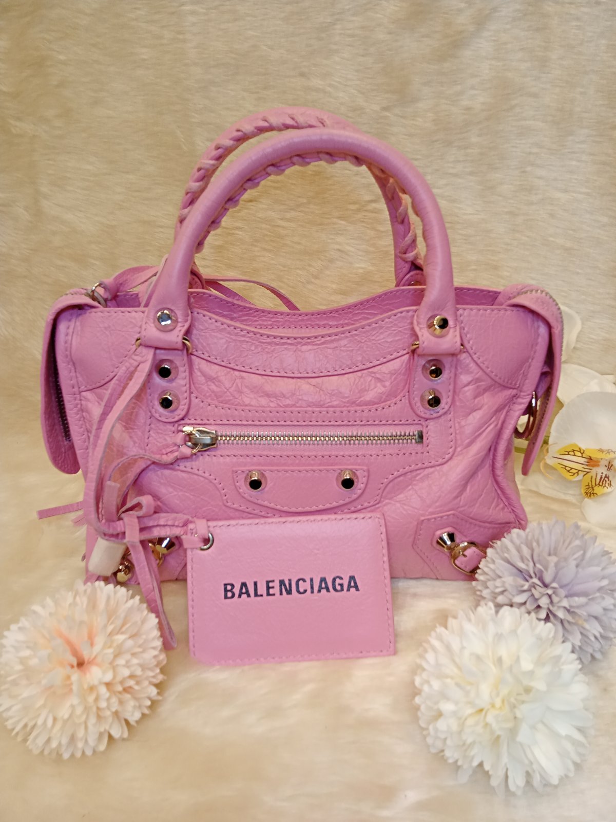 Mini Shopping Bag in Grey  Balenciaga US