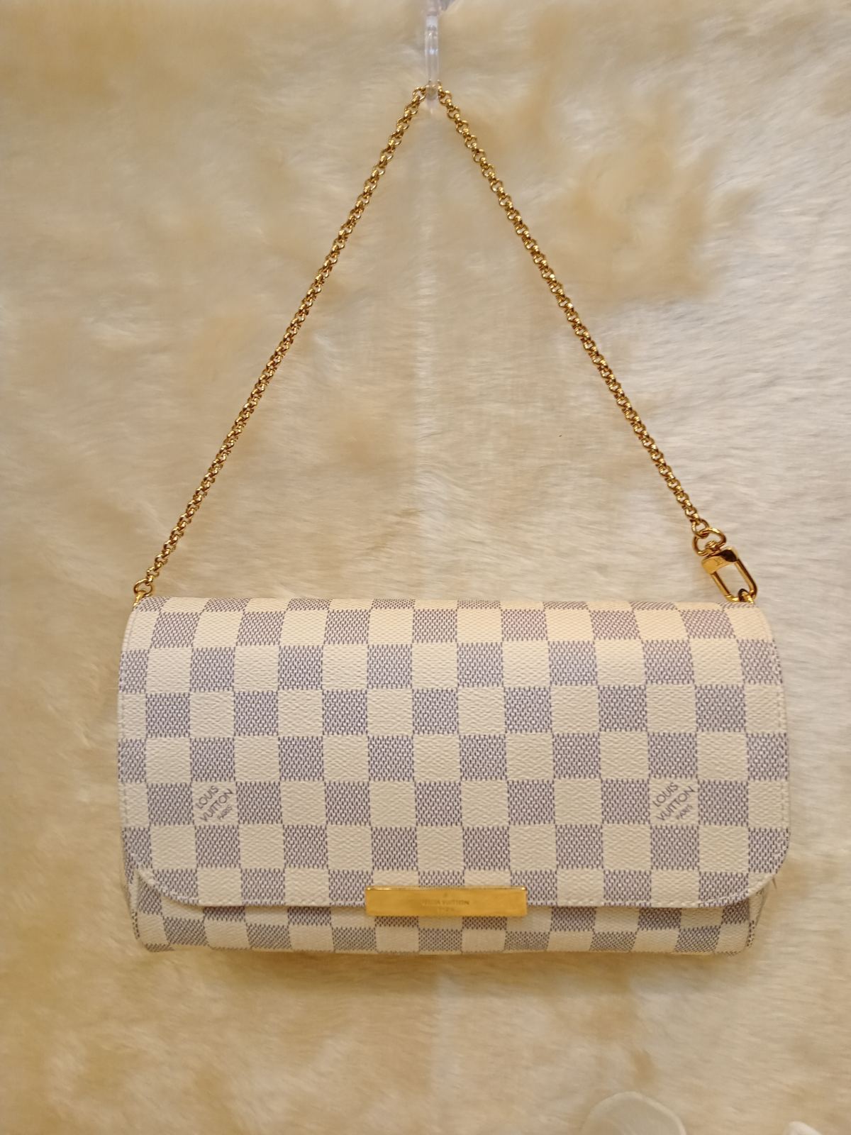 LV FAVOURITE AZURE BAG MM SIZE - Curate