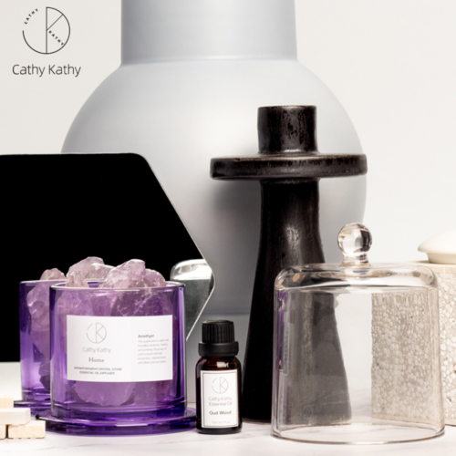 CATHY KATHY Amethyst Crystal Stone Diffuser Curate