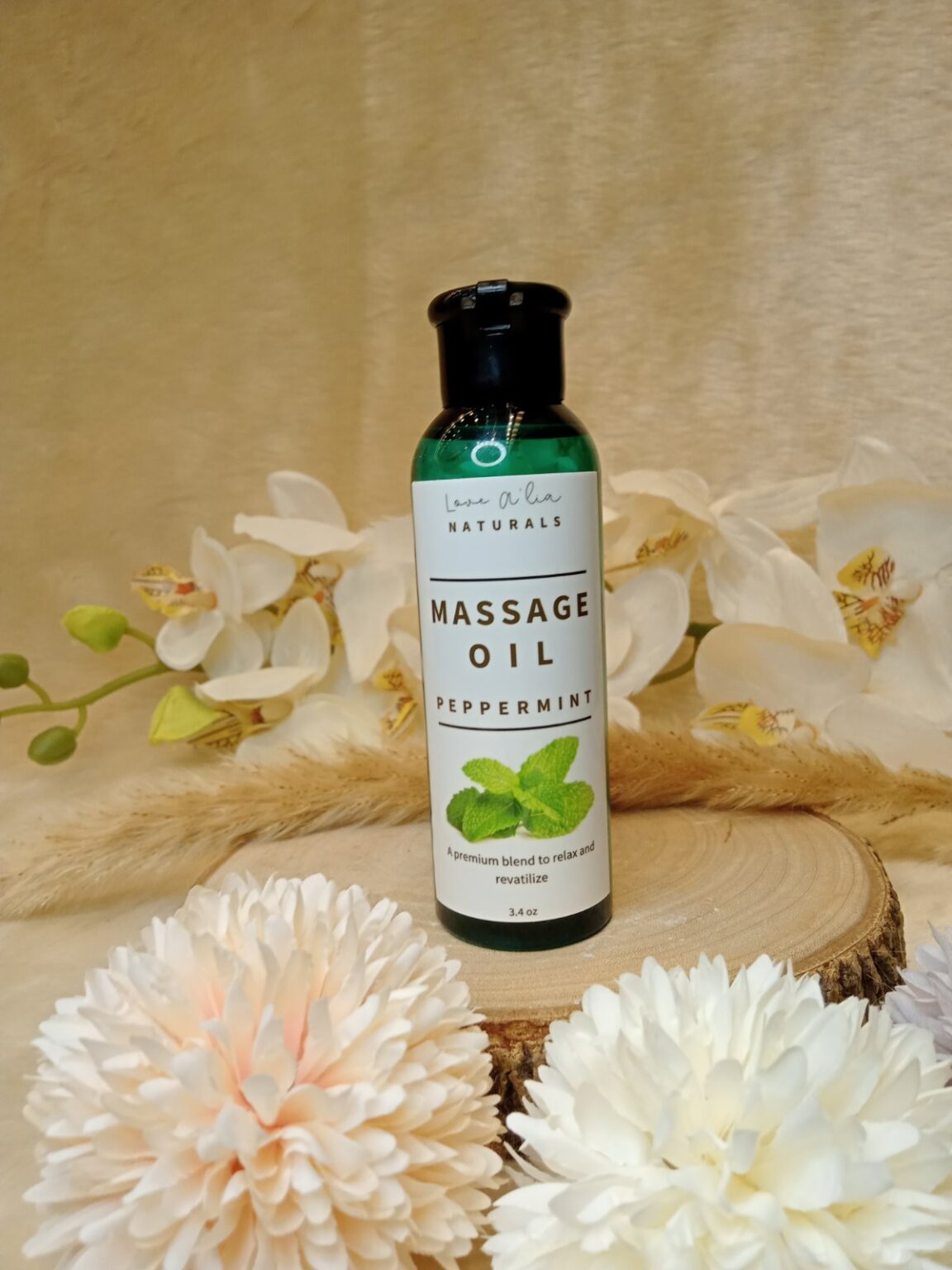 Peppermint Massage Oil Curate 